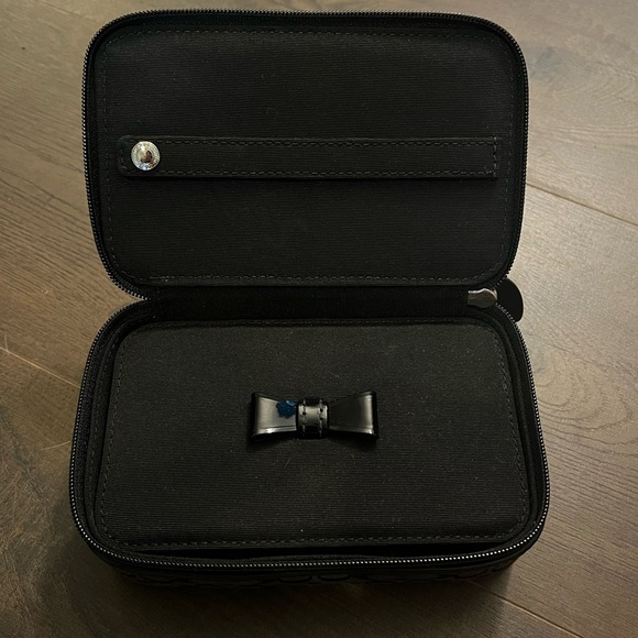 Coach vintage black travel jewelry case - Picture 6 of 9